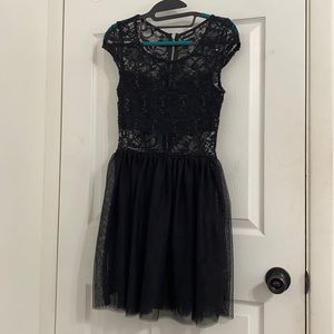 Black Lacey dress